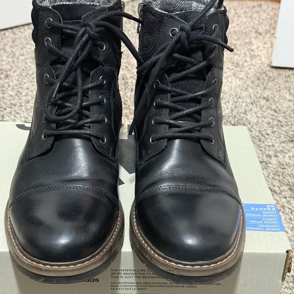 Two for one special: Crown Vintage men’s boots (black and brown) - Picture 2 of 11